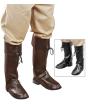 Capas para botas com fivelas de imitação de couro