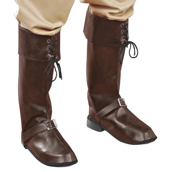 Capas para botas com fivelas de imitação de couro Capas para botas com fivelas de imitação de couro