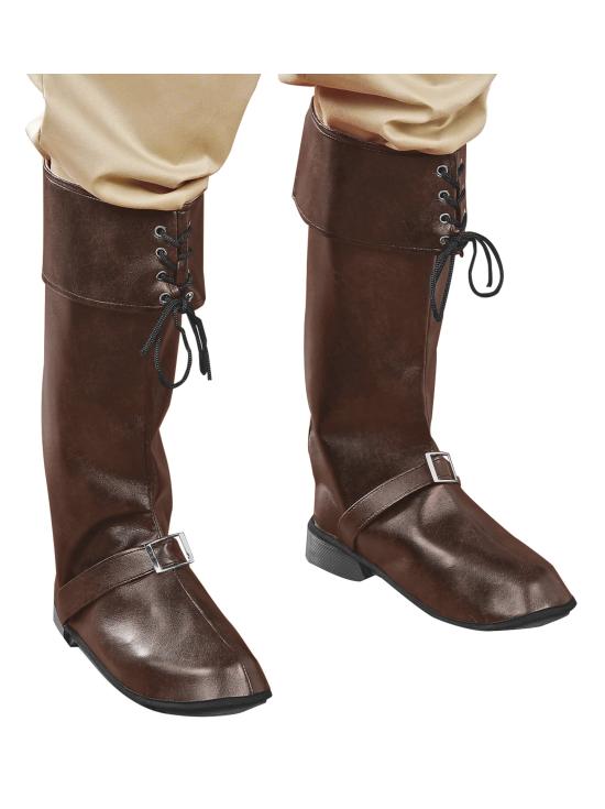 Capas para botas com fivelas de imitação de couro