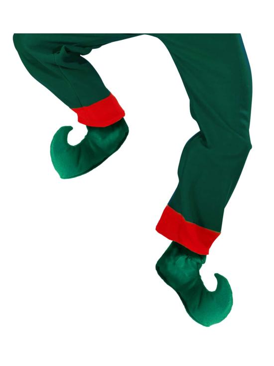 Capas para sapatos anãs verdes.