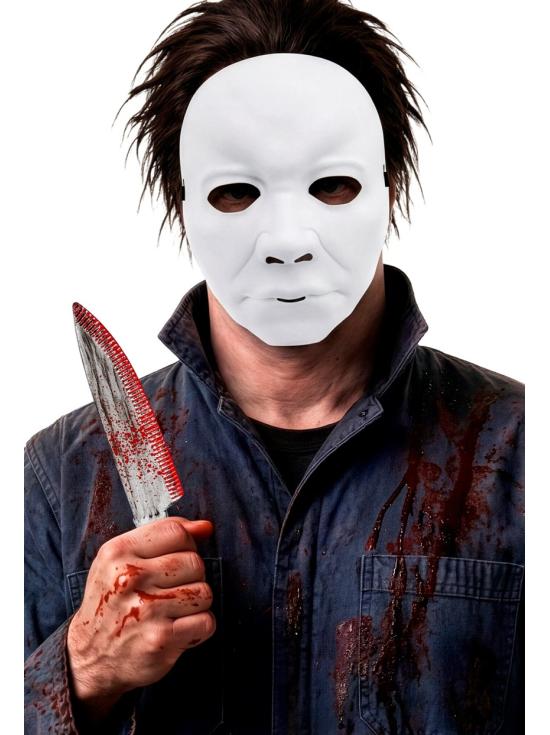 Faca ensanguentada de 30 cm para o Halloween