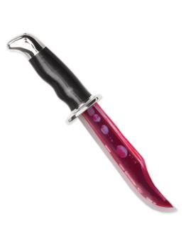 Faca de luxo Ghost Face com efeito de sangramento realista
