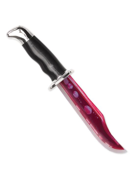 Faca de luxo Ghost Face com efeito de sangramento realista