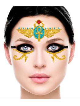 Tatuagem de ouro do Egito