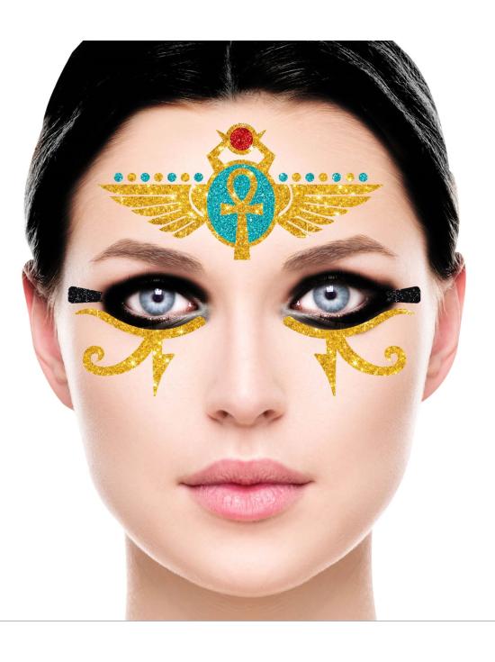 Tatuagem de ouro do Egito