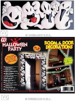 DECORAÇÃO DE PORTA DE HALLOWEEN
