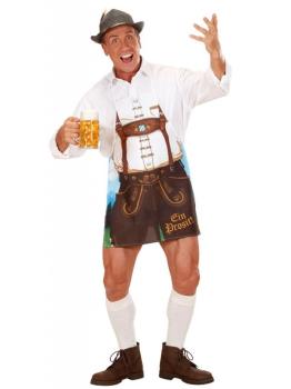 Avental da Oktoberfest da Baviera para adulto