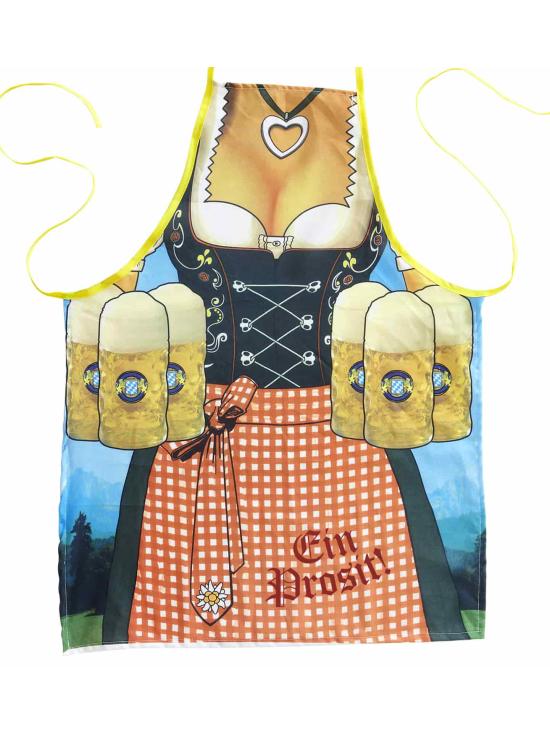 Avental menina bávara da Oktoberfest