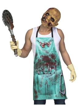 Avental de Halloween do Cirurgião Maluco para Adultos