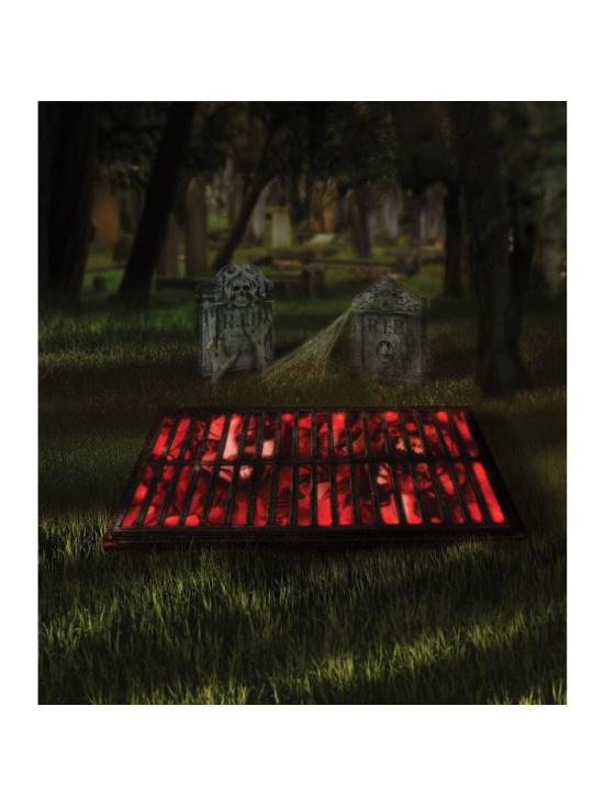 Dreno de esgoto palhaço aparecendo e desaparecendo (61×30,5x6cm)
