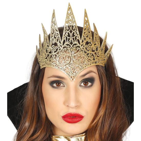 Diadema Dorada de Reina Malvada.