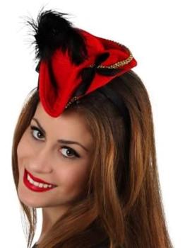 Tiara mini chapéu pirata