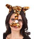 Tiara de tigre com fantasia de orelhas