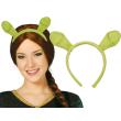 Diadema Verde Estilo Fiona Shrek con Orejas de Ogro