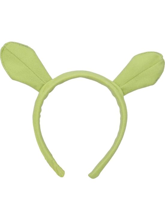 Tiara verde estilo Shrek da Fiona com orelhas de ogro