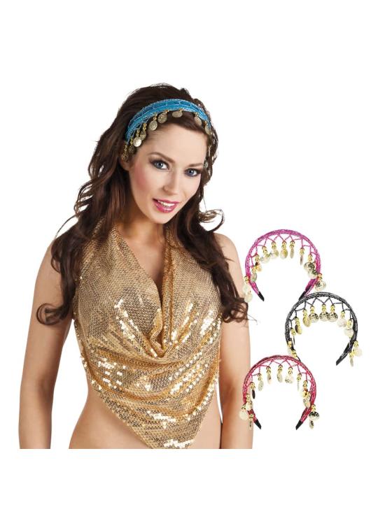 Tiara Zingara com Moedas