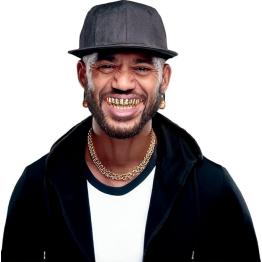 Dentes de ouro falsos para fantasias