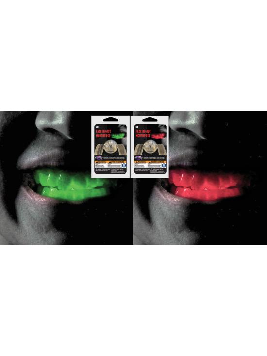 Dentes de terror de zumbis escuros