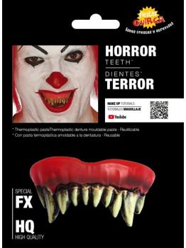 Dentes de Monstro com Termoplástico