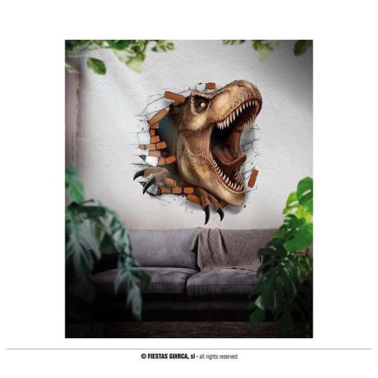 Adesivo de Parede Dinossauro Decoração 70x80 cm Adesivo de Parede Dinossauro Decoração 70x80 cm