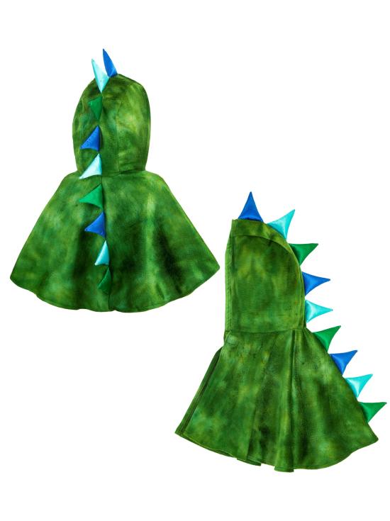 Pelúcia de dinossauro com capuz