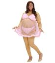 Fantasia de Bailarina Stripper Super Gorda, Tamanho Único, Adulto Masculino