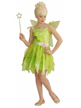 Fato de menina da floresta de fada Tinker Bell