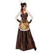 Fato de senhora adulta Steampunk retro-mulher