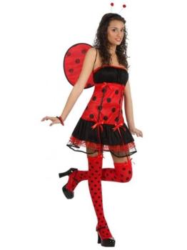 Traje Sexy Ladybug Boom tamanho adulto