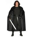 Fantasia medieval de cavaleiro das trevas tamanho adulto