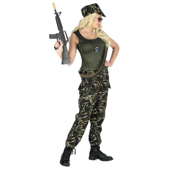 Fato militar super sexy para adulto