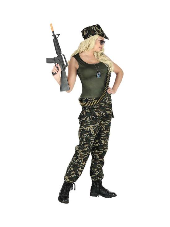 Fato militar super sexy para adulto