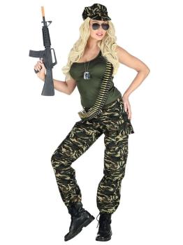 Fato militar super sexy para adulto