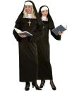 Fantasia de freira adulta unissex.