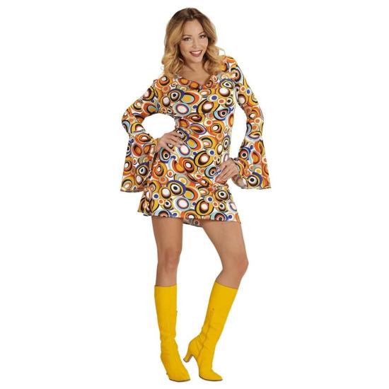 Fantasia feminina de bolhas adultas dos anos 70 Fantasia feminina de bolhas adultas dos anos 70