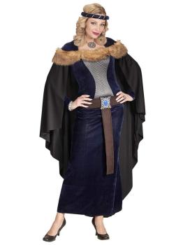 Traje de mulher medieval da Terra Média.