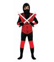 Fantasia infantil Mestre Ninja Vermelho