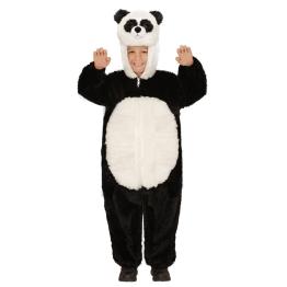 Fantasia infantil de urso panda de pelúcia
