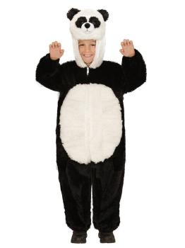 Fantasia infantil de urso panda de pelúcia
