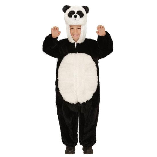 Fantasia infantil de urso panda de pelúcia Fantasia infantil de urso panda de pelúcia