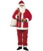 Fantasia de Papai Noel super econômica, tamanho único para adultos.