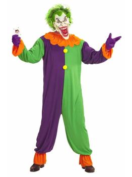 Fantasia de palhaço Coringa Malvado Adulto