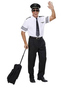 Fantasia Piloto Linhas Aéreas Adulto