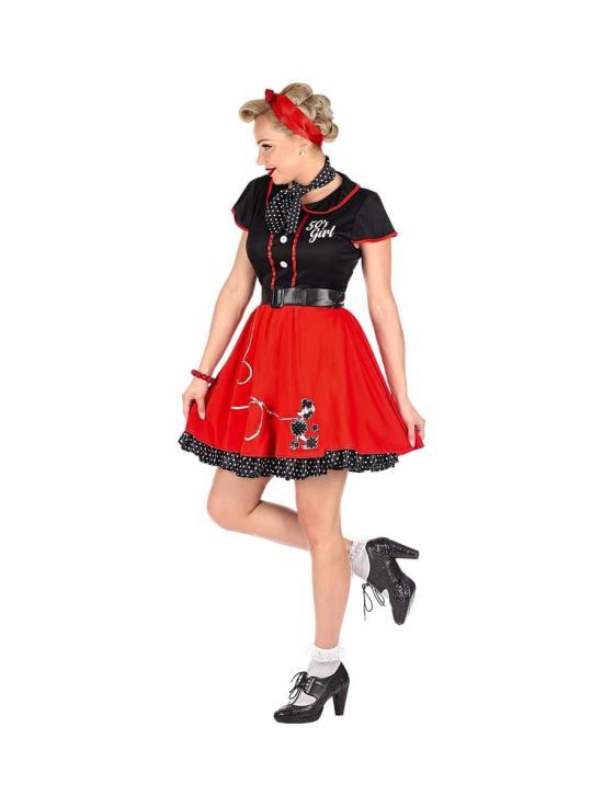Fato de Pin Up dos anos 50 para adulto.