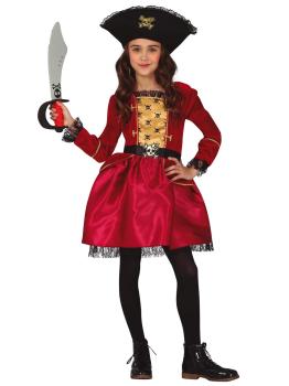 Fato de pirata corsário para menina