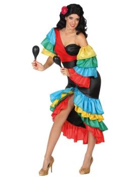 Fato de Rumbera Salsera para mulher