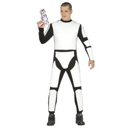 Fantasia de Stormtrooper Star Soldier, tamanho único, adulto