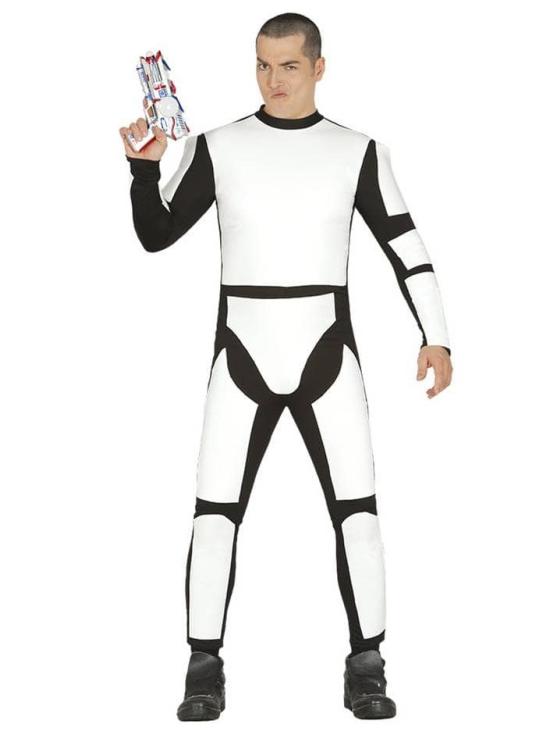 Fantasia de Stormtrooper Star Soldier, tamanho único, adulto
