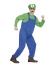 Fantasia de encanador adulto Mario Bros Luigi