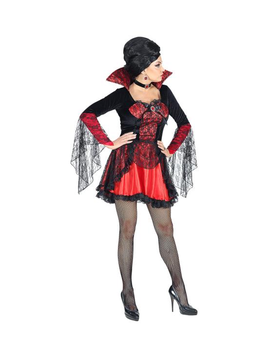 Fato de vampira das trevas para adulto